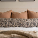 Aubrey Long Lumbar Pillow Cover 3 - PILLOWS - Block print - cool Rug & Weave Pillows