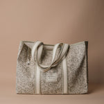 Rug & Weave made Block Print Tote Bag reusable bag Rug and Weave Green Floral