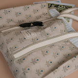 Rug & Weave made Block Print Tote Bag reusable bag Rug and Weave