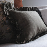 Edmund Ruffle Pillow Cover