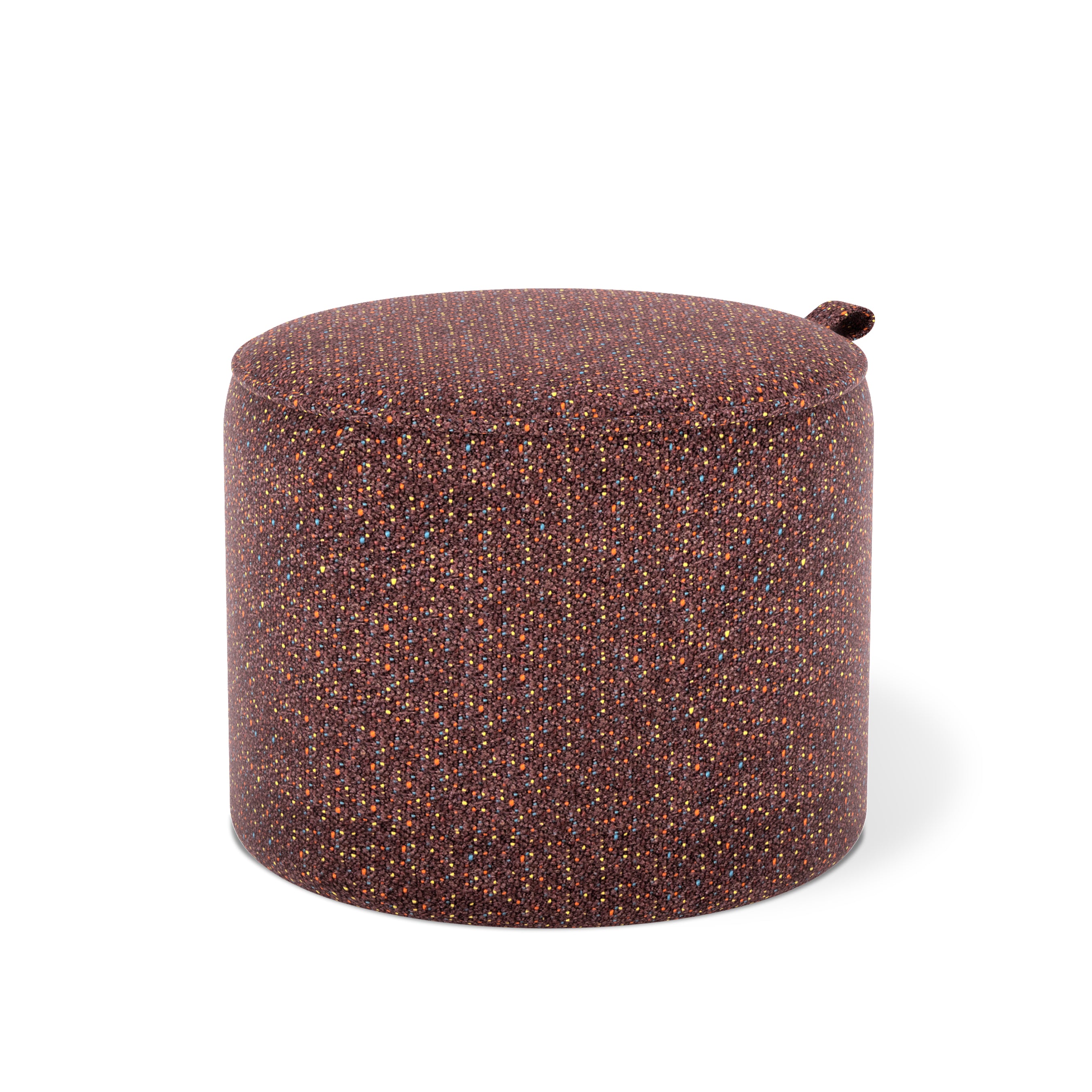 Drummond Pouf FURNITURE - ottomans Gus Jubilee Sangria