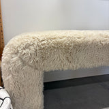 FLOOR MODEL - Ginny Bench - Downey Cream FURNITURE - floor model Style In Form