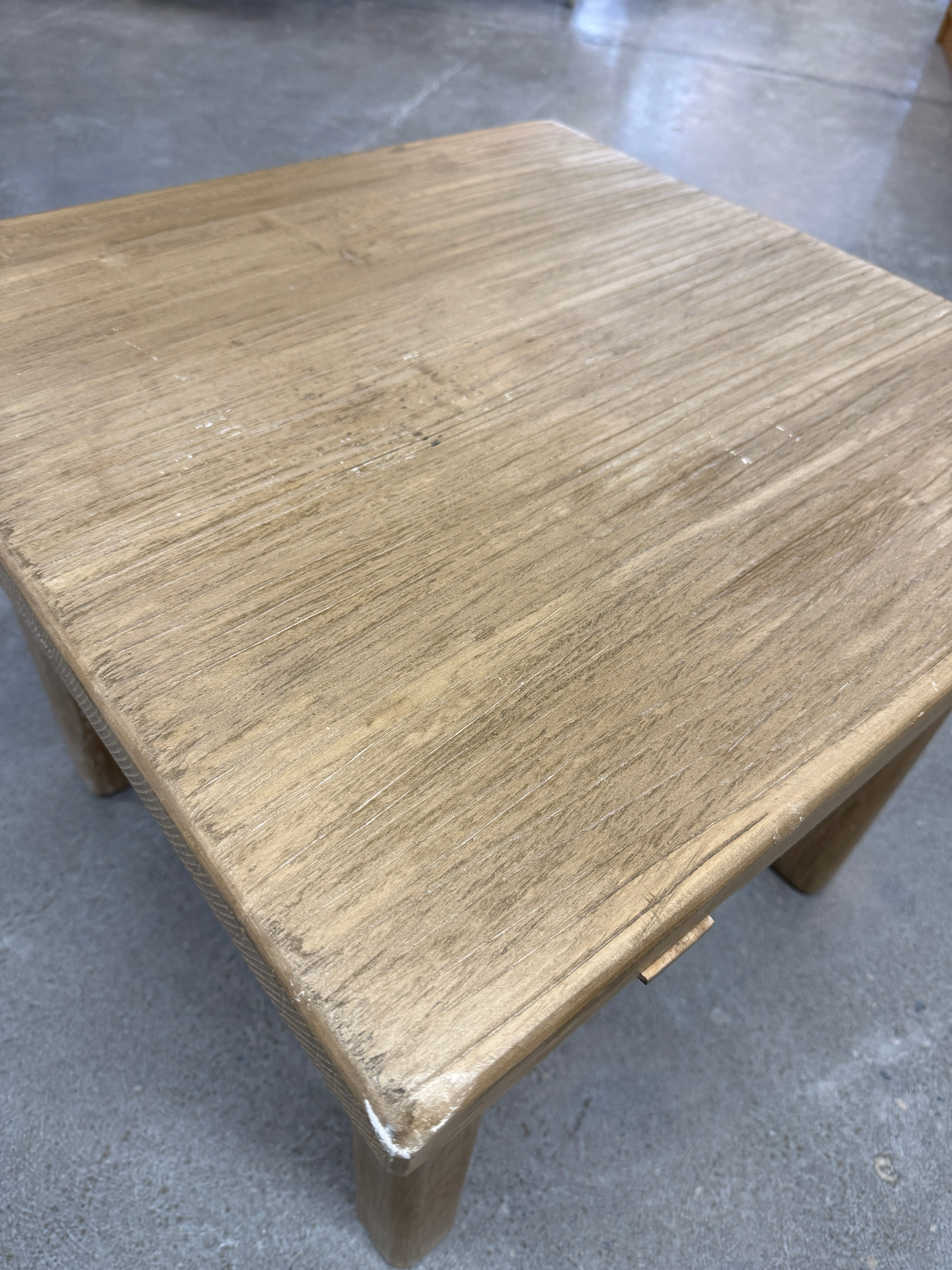 IN STORE - Drew Reclaimed Wood Side Table IN STORE-Hauer Hauer Market