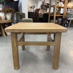 IN STORE - Drew Reclaimed Wood Side Table IN STORE-Hauer Hauer Market