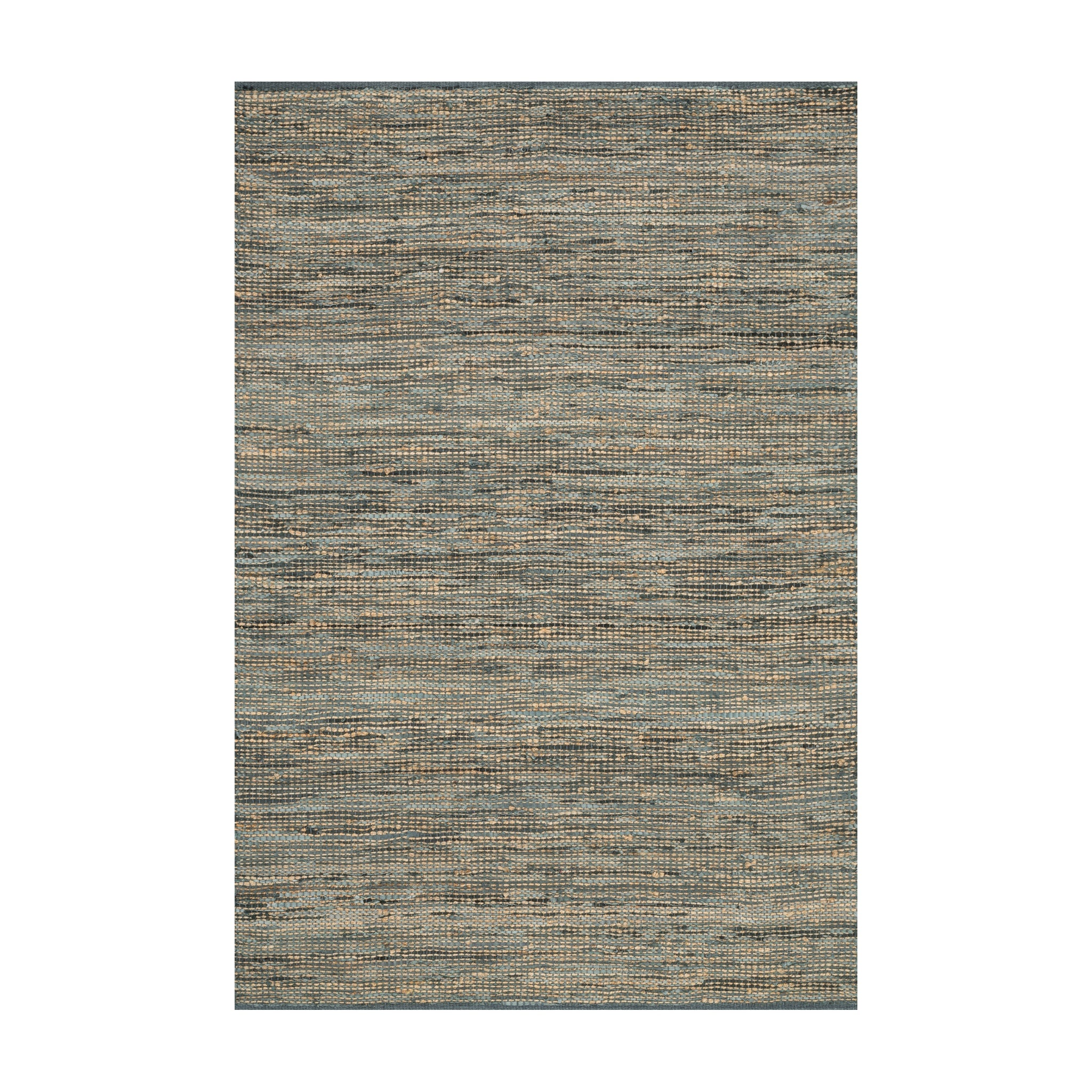 Loloi Edge Grey Rug RUGS - jute Loloi 2'3" x 3'9"