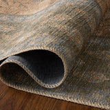 Rifle Paper Co. x Loloi Edinburgh Sand / Green Rug RUGS - jute Loloi