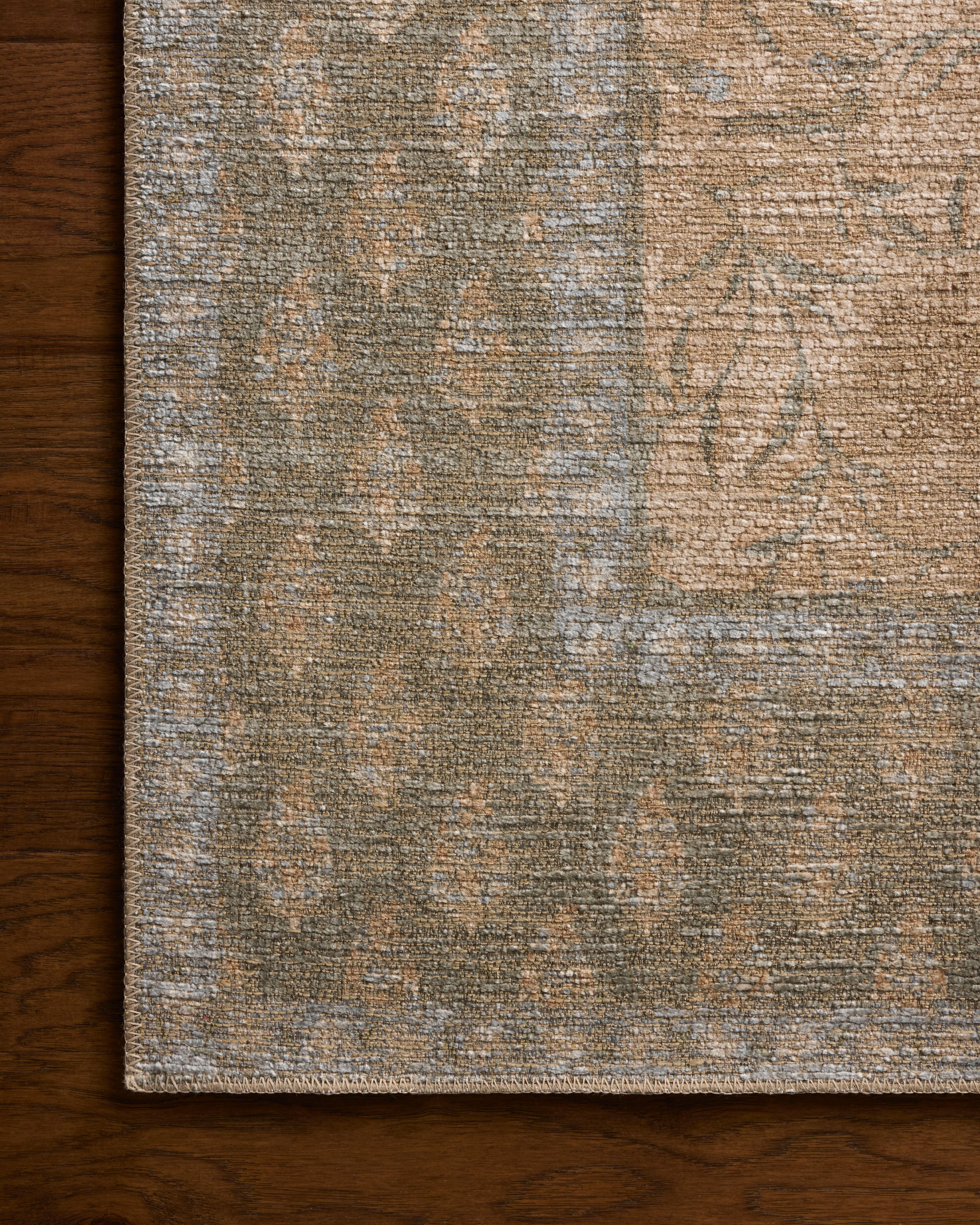 Rifle Paper Co. x Loloi Edinburgh Sand / Green Rug RUGS - jute Loloi