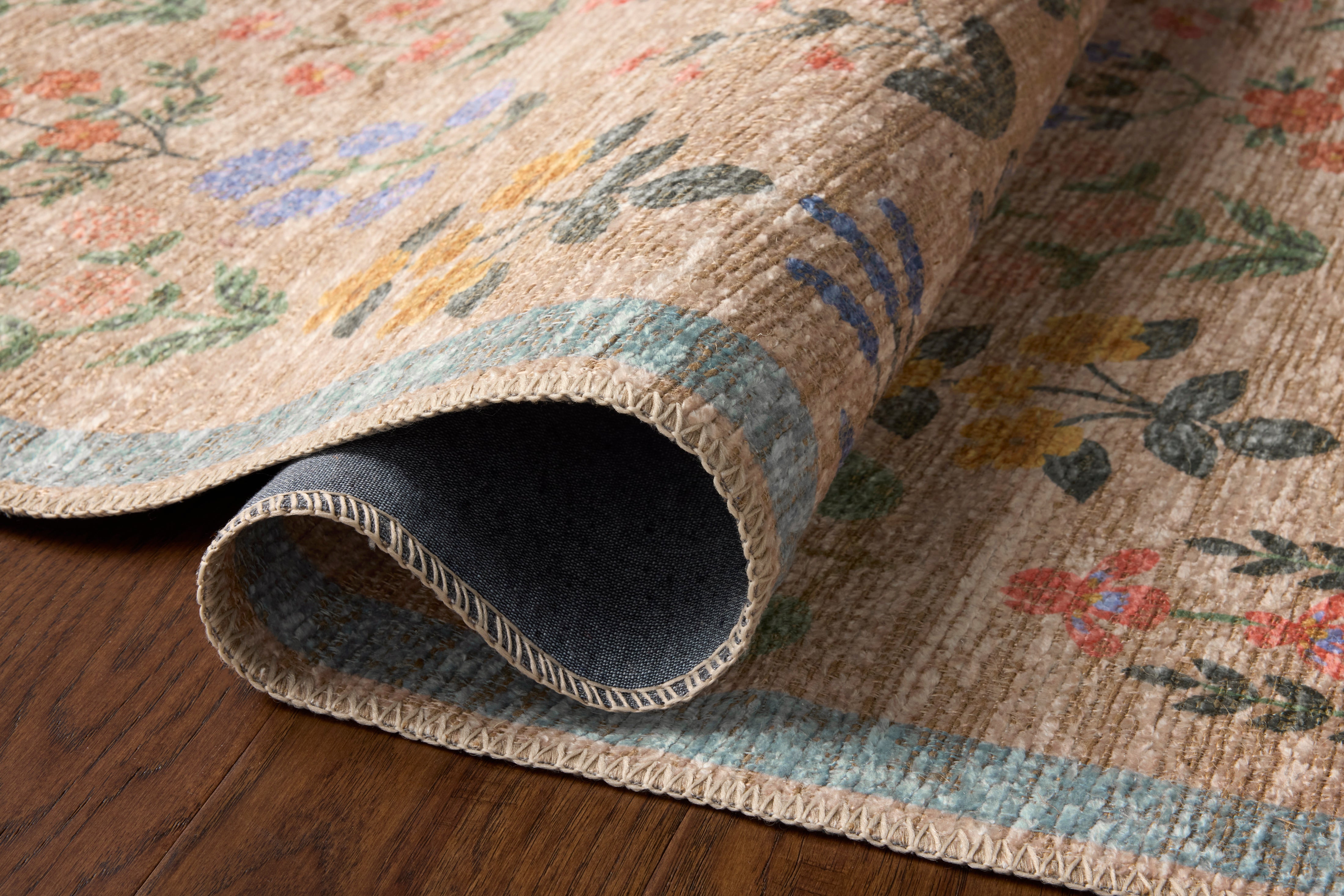 Rifle Paper Co. x Loloi Edinburgh Cream / Multi Rug RUGS - jute Loloi