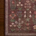 Rifle Paper Co. x Loloi Edinburgh Merlot / Multi Rug RUGS - jute Loloi