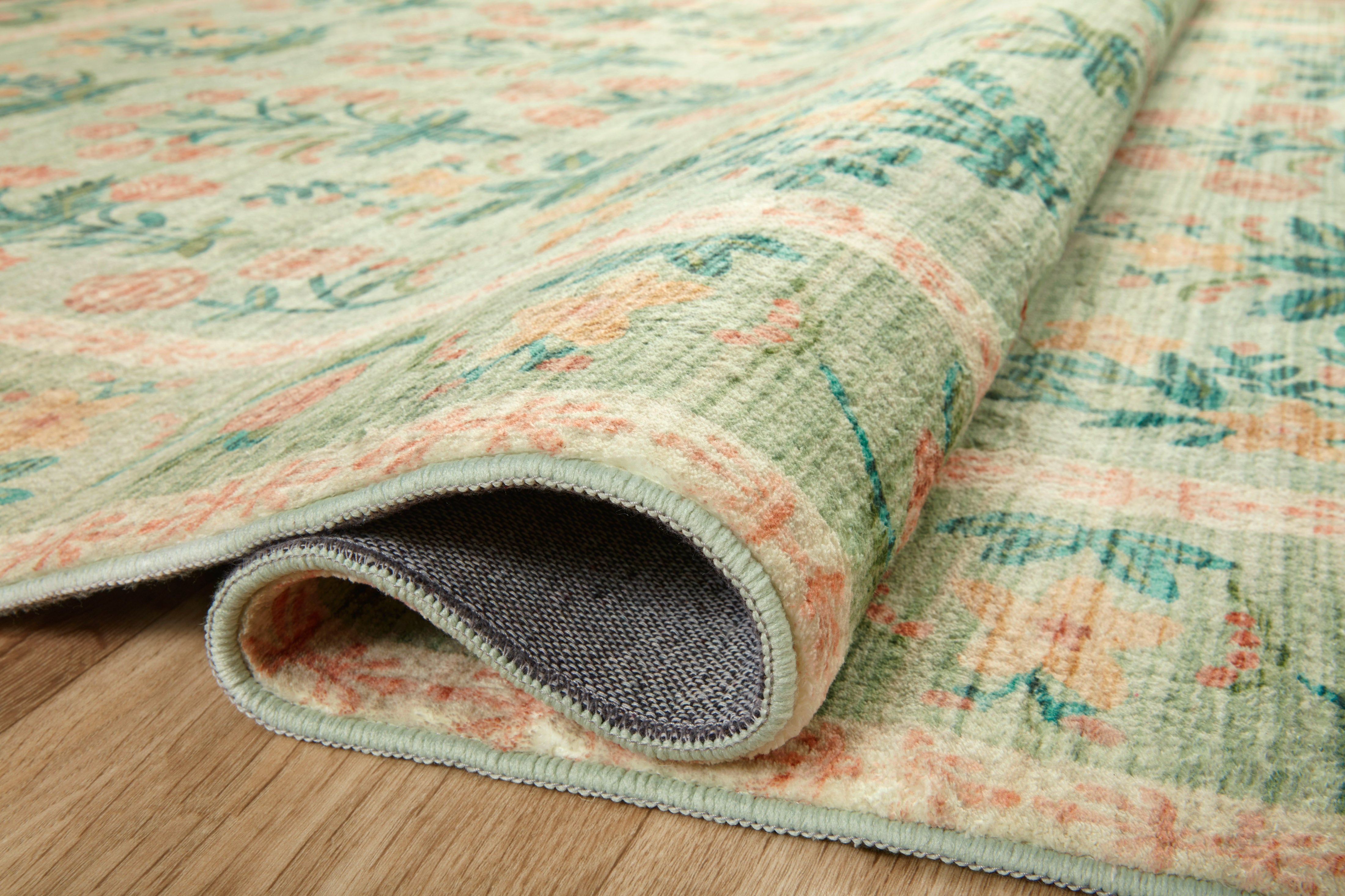 Rifle Paper Co. X Loloi/ Eden Mughal Rose Blush Rug 0-RUGS-patterned Loloi