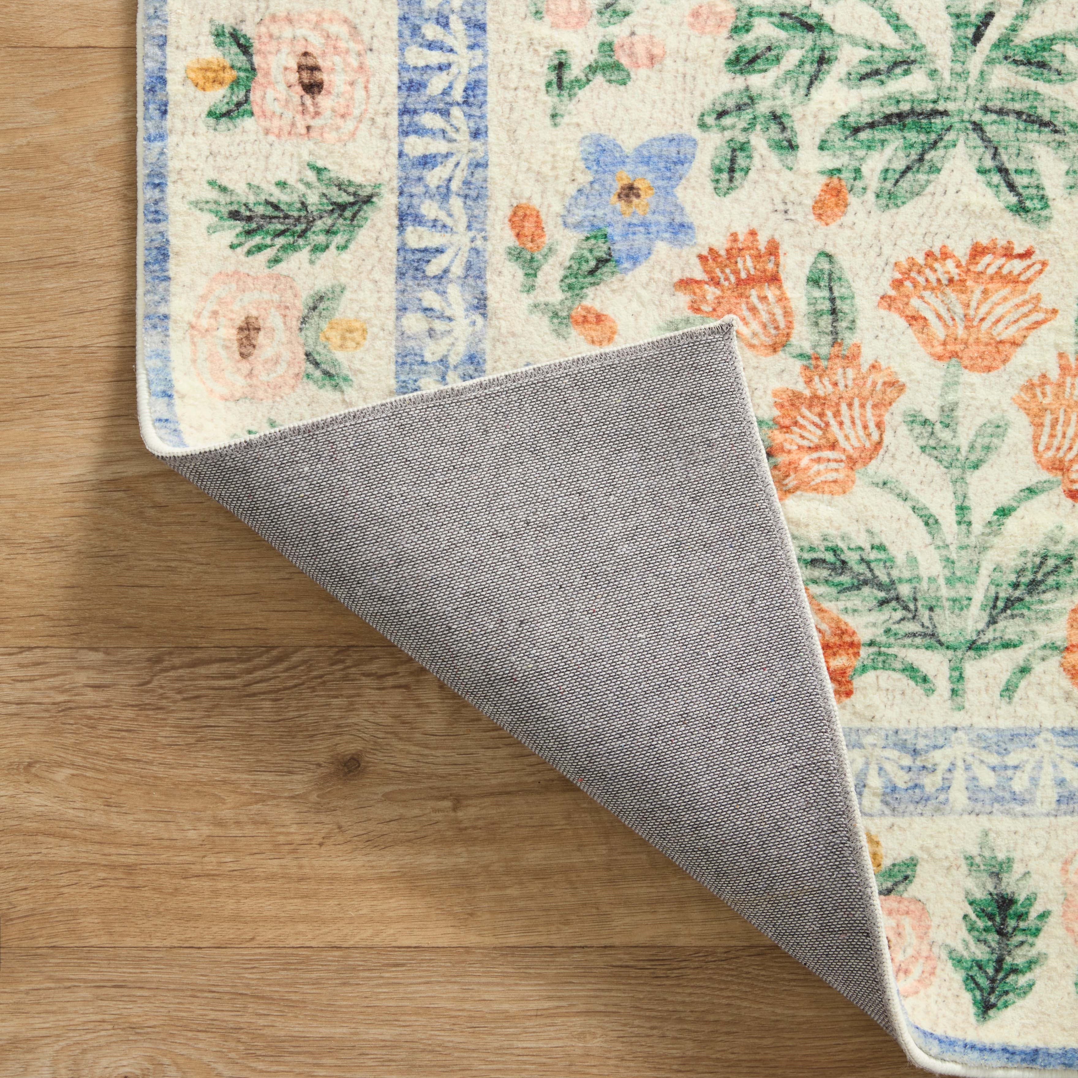 Rifle Paper Co. x Loloi Eden Mughal Garden Cream Rug 0-RUGS-patterned Loloi