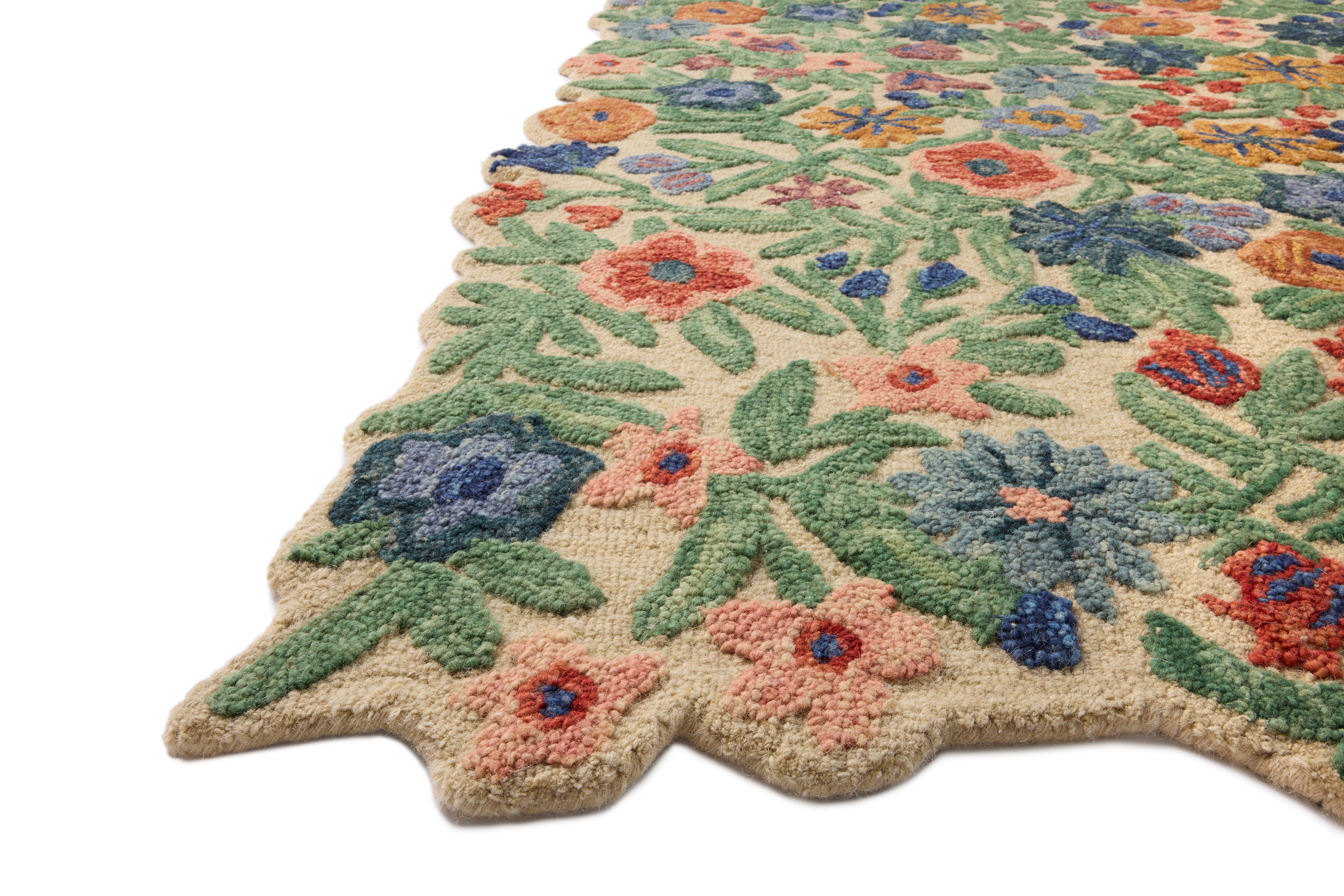 Rifle Paper Co. x Loloi Edith Ivory / Multi Rug RUGS - wool Loloi