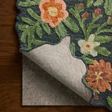Rifle Paper Co. x Loloi Edith Navy / Multi Rug RUGS - wool Loloi