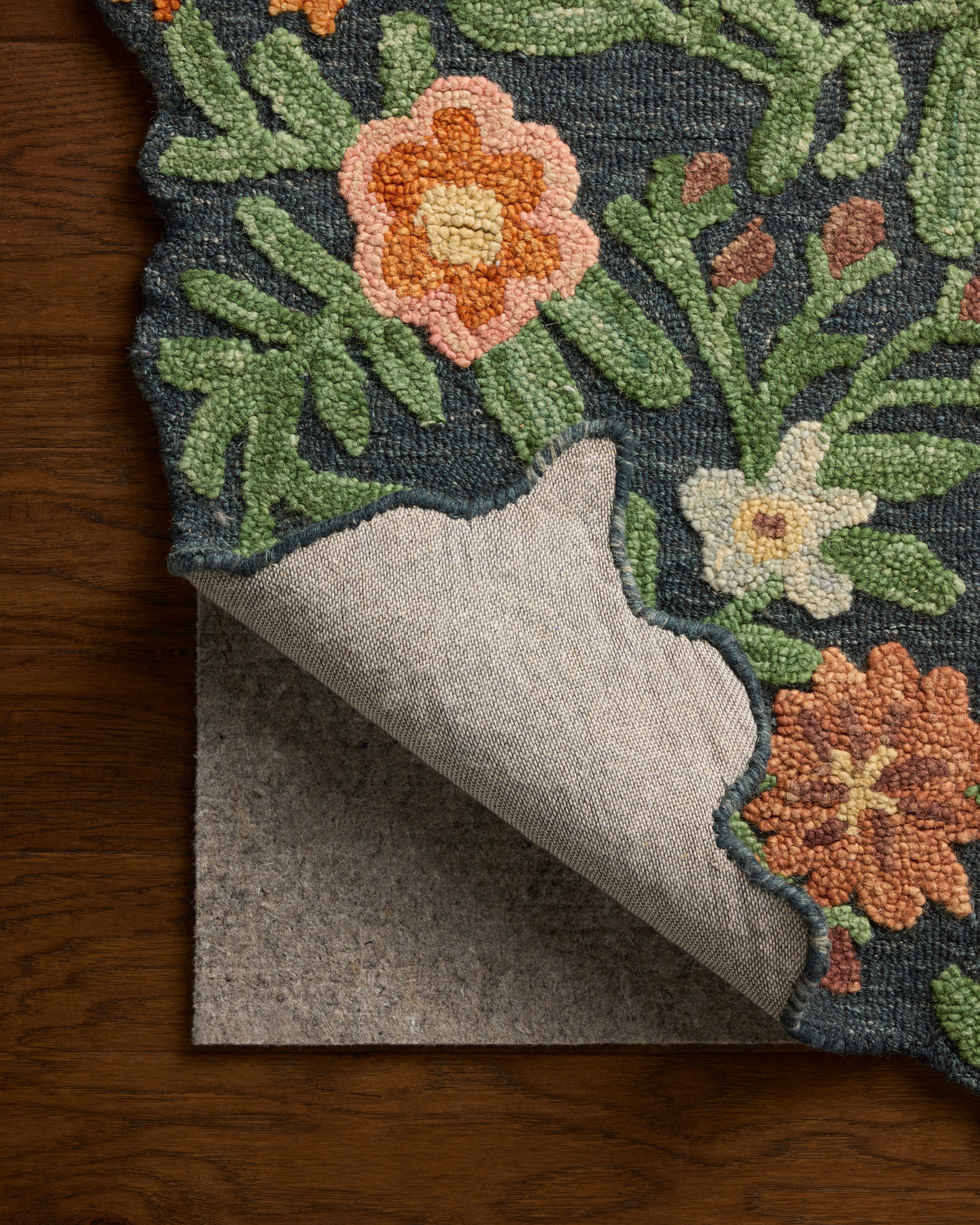 Rifle Paper Co. x Loloi Edith Navy / Multi Rug RUGS - wool Loloi