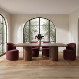 Rossi Swivel Dining Chair FURNITURE - dining chair Moe's Furniture