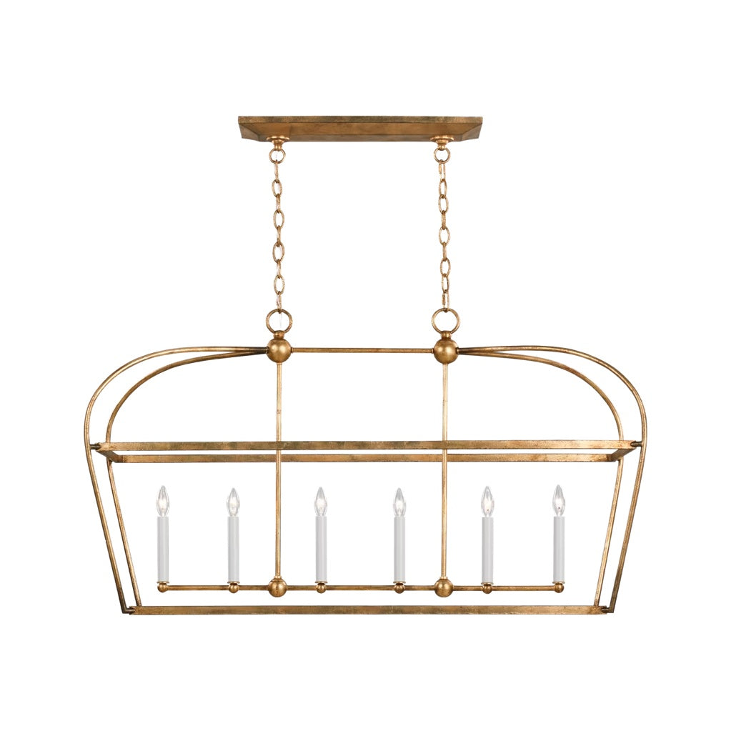 Stonington Linear Lantern LIGHTING - chandelier Visual Comfort