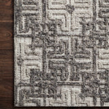Loloi Ehren Charcoal / Fog Rug RUGS - wool Loloi