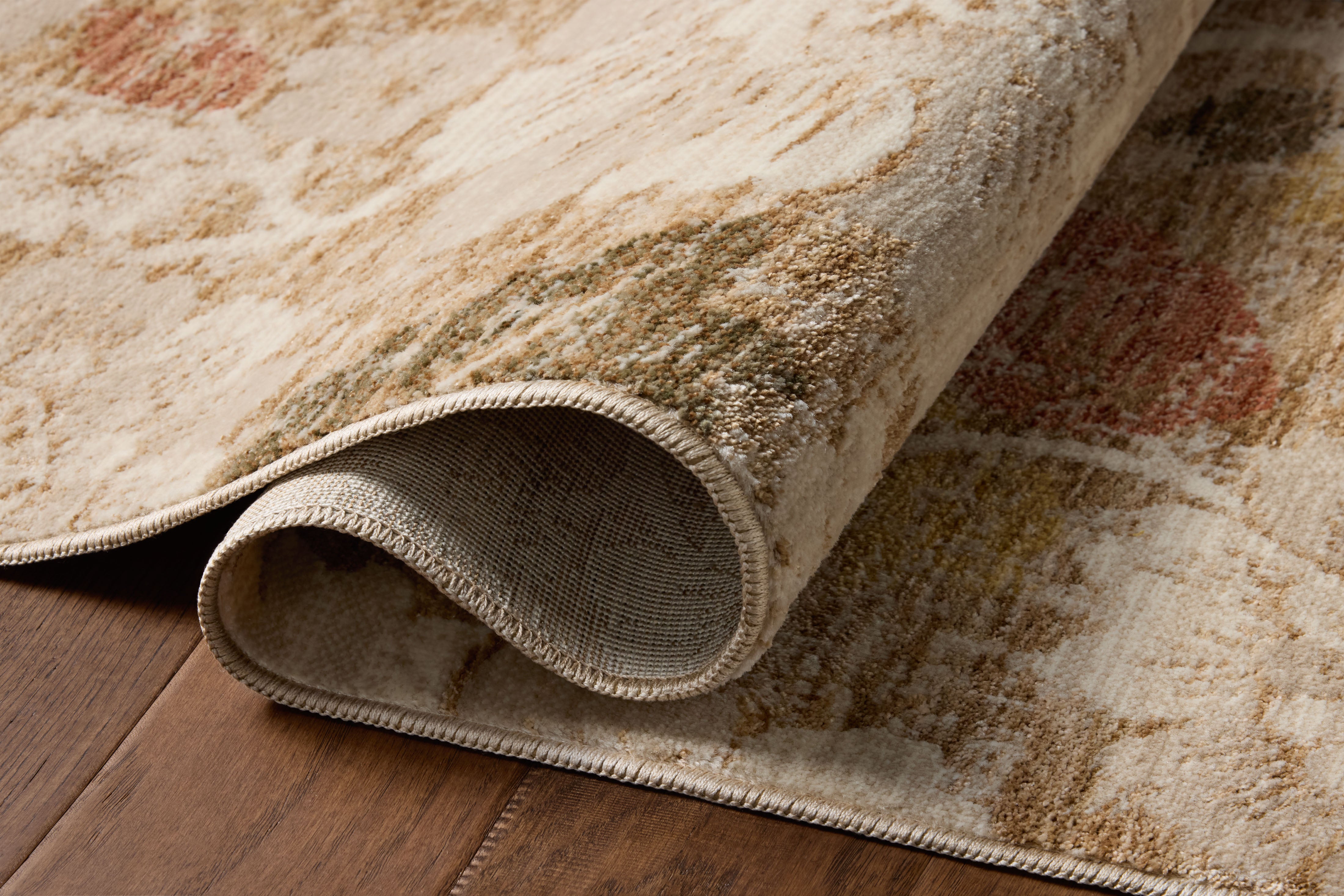 Loloi Eileen Natural / Multi Rug RUGS - synthetic Loloi 18" x 18" sample