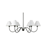 Williams Chandelier Blackened Bronze LIGHTING - chandelier Moe's Furniture