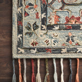 Loloi Elka Sky / Multi Rug RUGS - wool Loloi