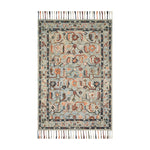 Loloi Elka Sky / Multi Rug RUGS - wool Loloi 18" x 18"