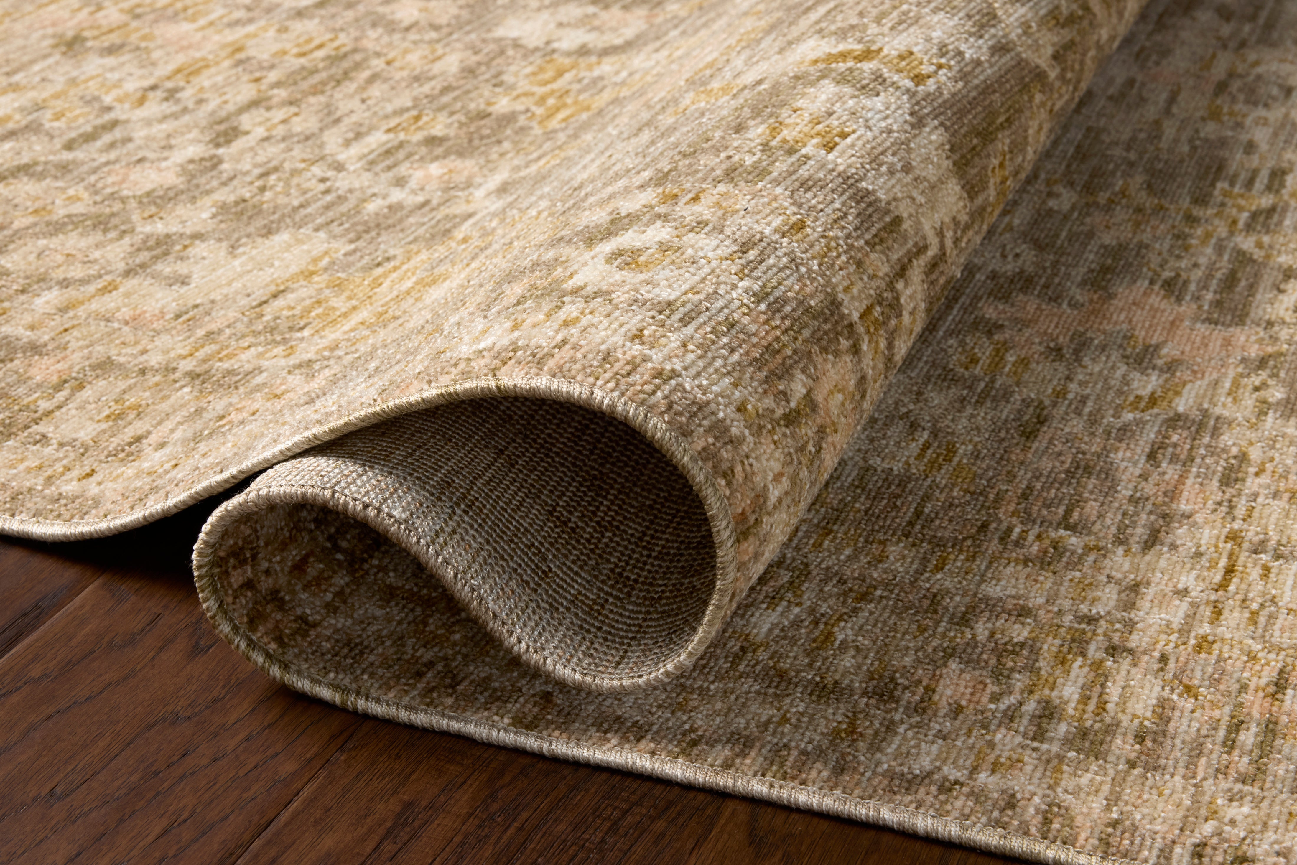 Loloi Elora Bark / Spice Rug RUGS - synthetic Loloi