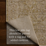 Loloi Elora Moss / Clay Rug RUGS - synthetic Loloi 18" x 18"