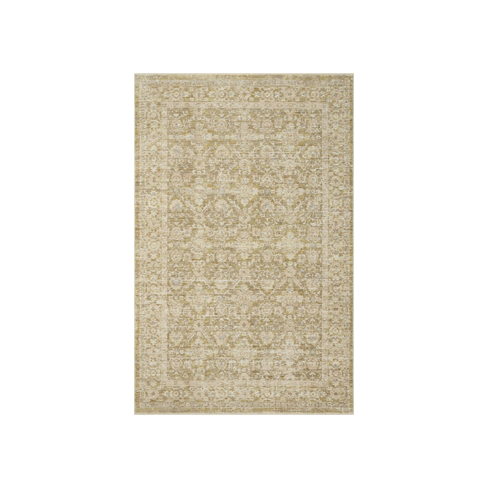 Loloi Elora Moss / Clay Rug RUGS - synthetic Loloi 18" x 18"