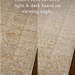 Loloi Elora Sky / Terracotta Rug RUGS - synthetic Loloi 18" x 18"
