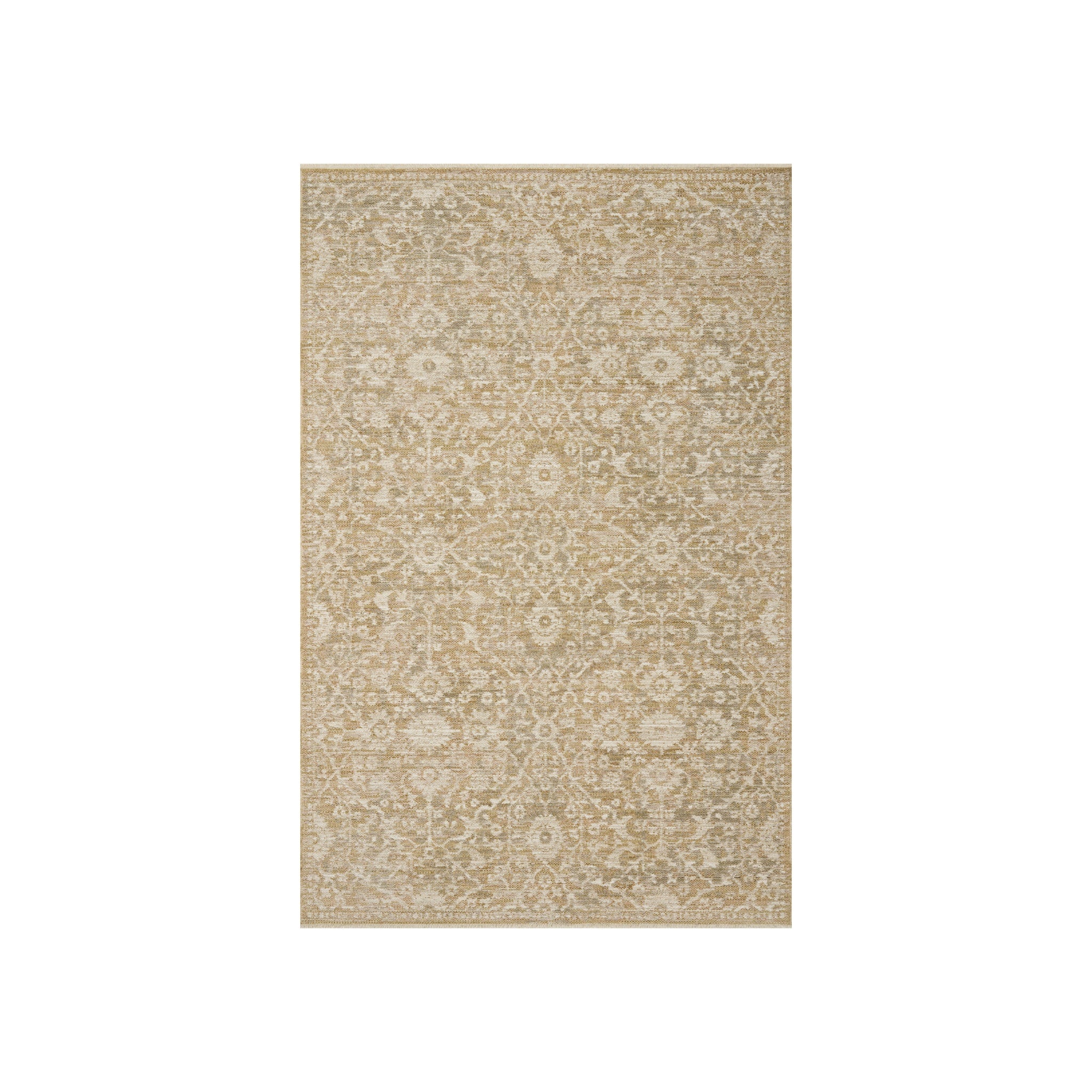 Loloi Elora Gold Natural Rug RUGS - synthetic Loloi 18" x 18"