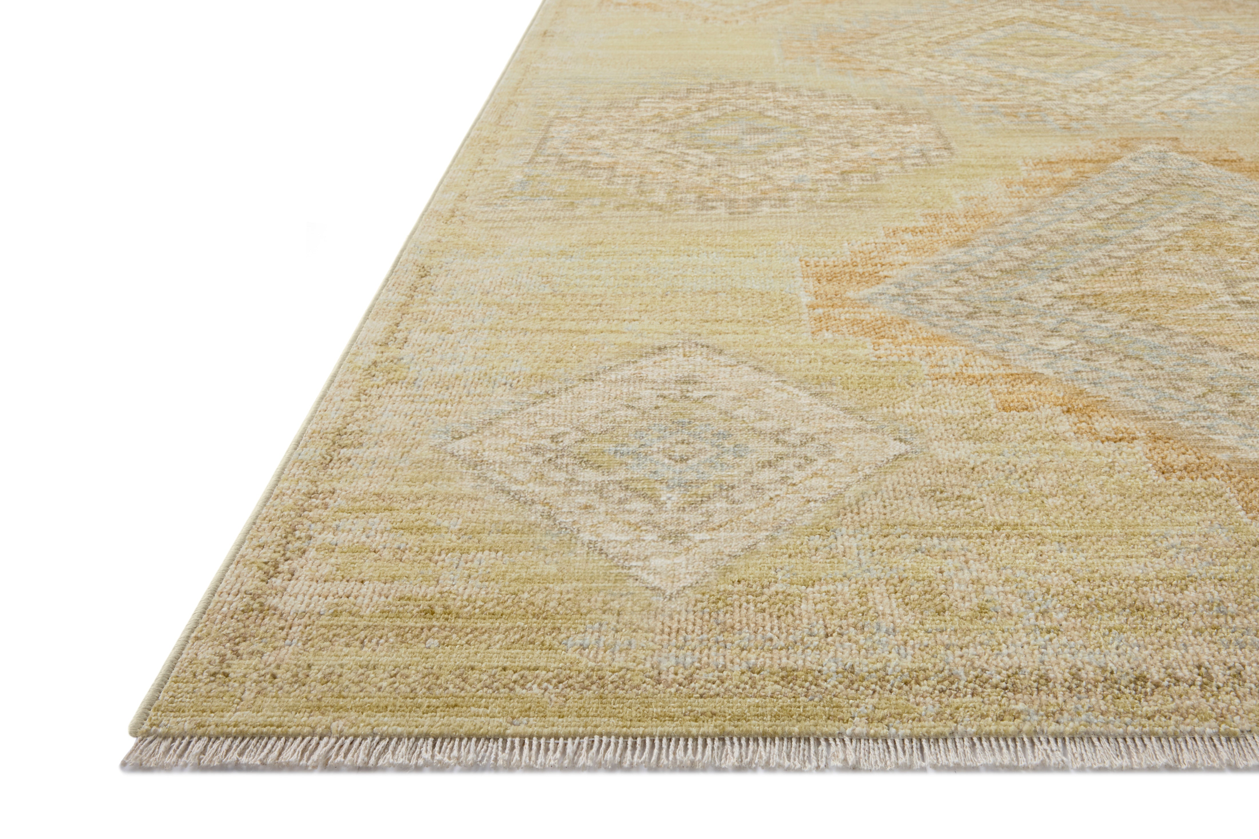 Loloi Elora Pistachio / Clay Rug RUGS - synthetic Loloi 18" x 18"