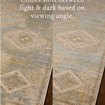 Loloi Elora Sky / Multi Rug RUGS - synthetic Loloi 18" x 18"