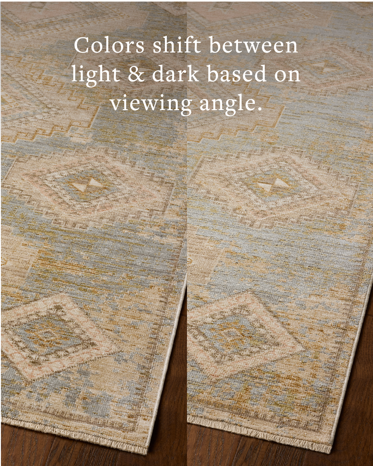Loloi Elora Sky / Multi Rug RUGS - synthetic Loloi 18" x 18"