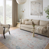 Loloi Elysium Pebble / Multi Rug RUGS - synthetic Loloi