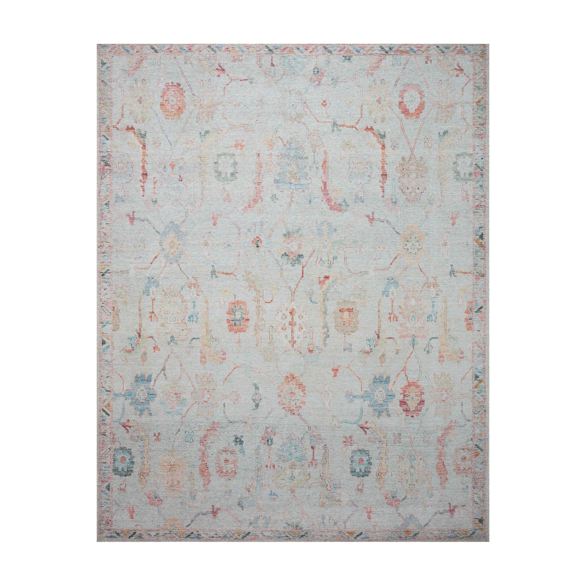 Loloi Elysium Pebble / Multi Rug RUGS - synthetic Loloi 18" x 18"