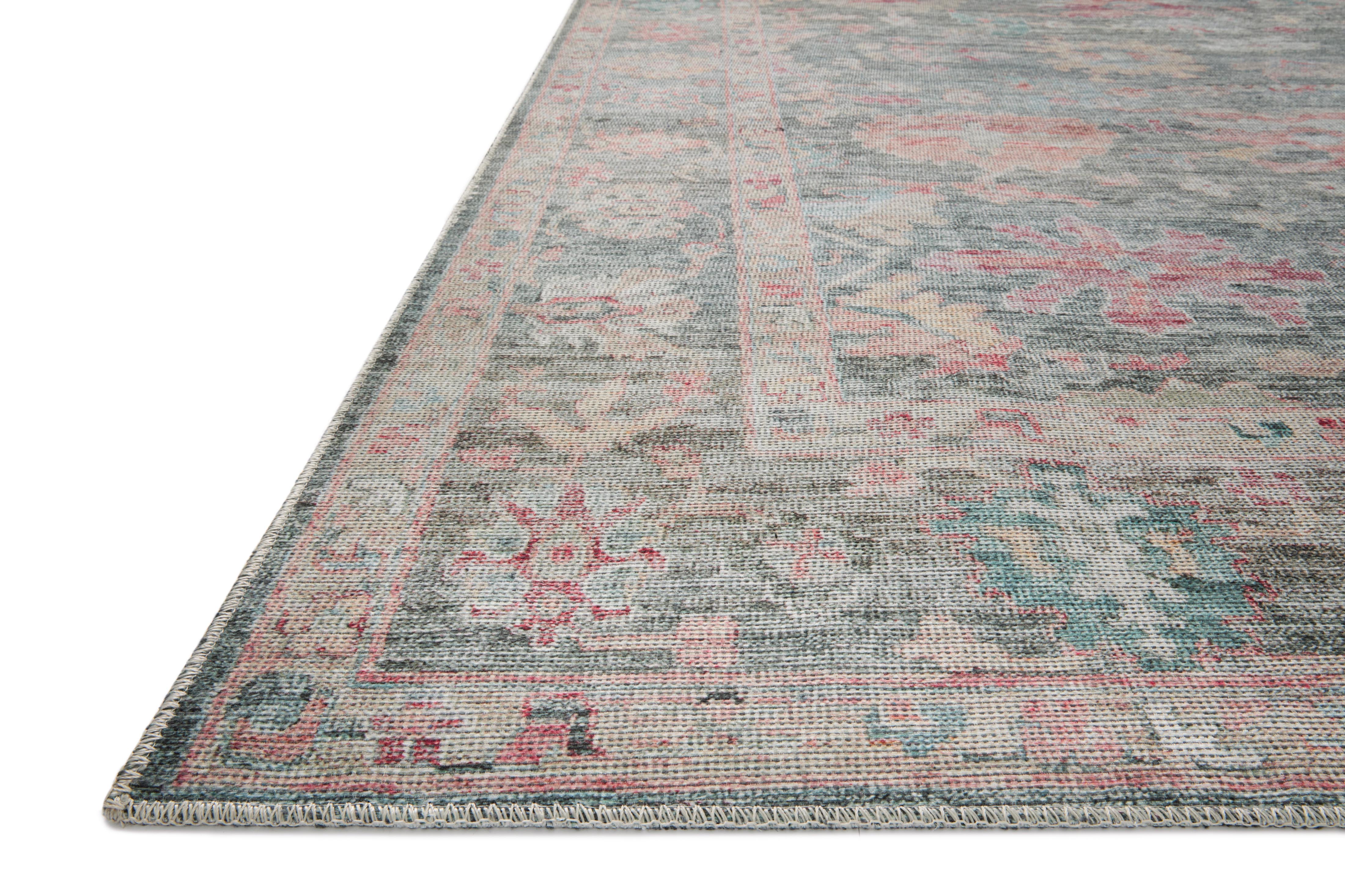 Loloi Elysium Graphite / Multi Rug RUGS - synthetic Loloi
