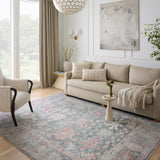 Loloi Elysium Graphite / Multi Rug RUGS - synthetic Loloi