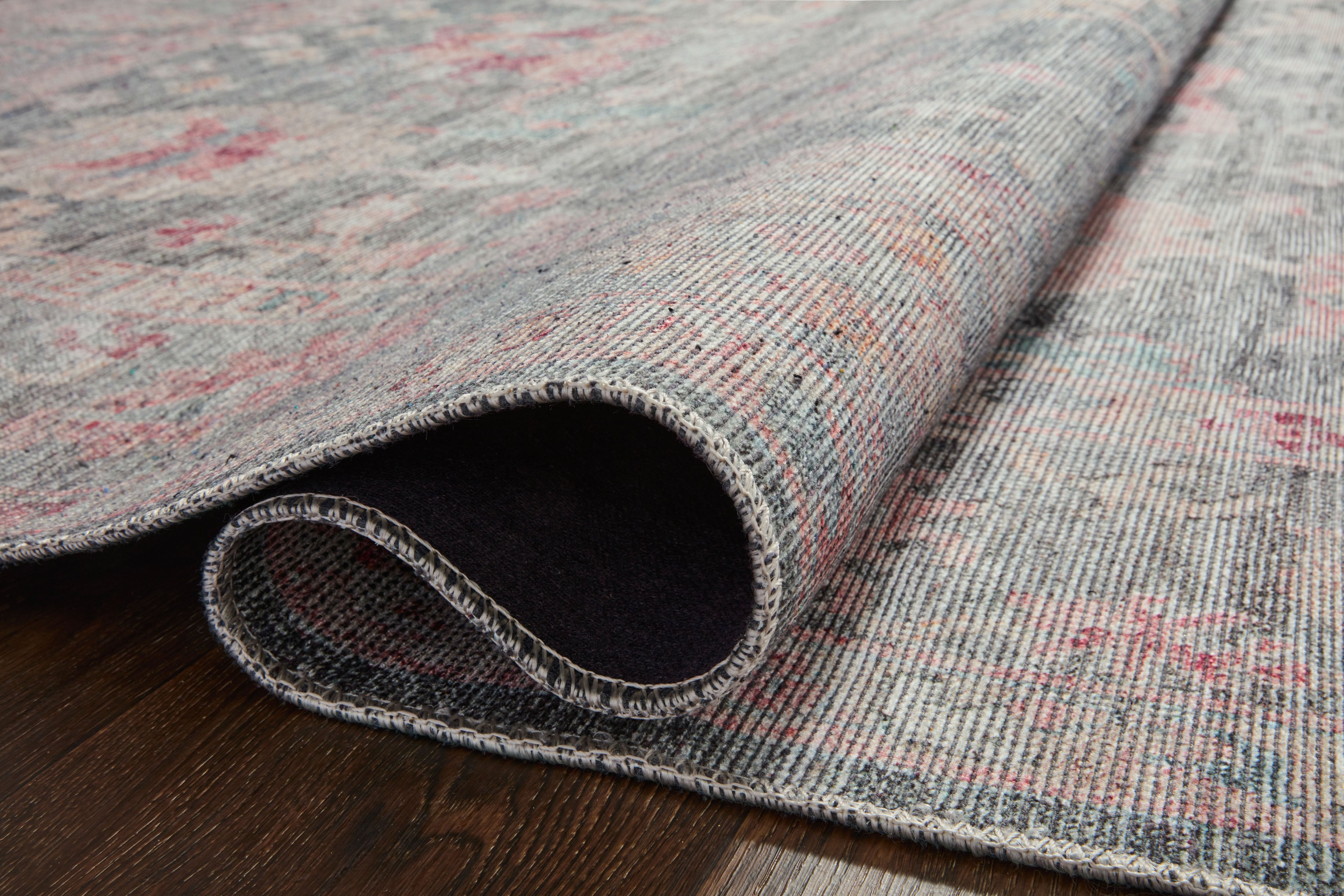 Loloi Elysium Graphite / Multi Rug RUGS - synthetic Loloi
