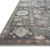 Loloi Elysium Charcoal / Multi Rug RUGS - synthetic Loloi