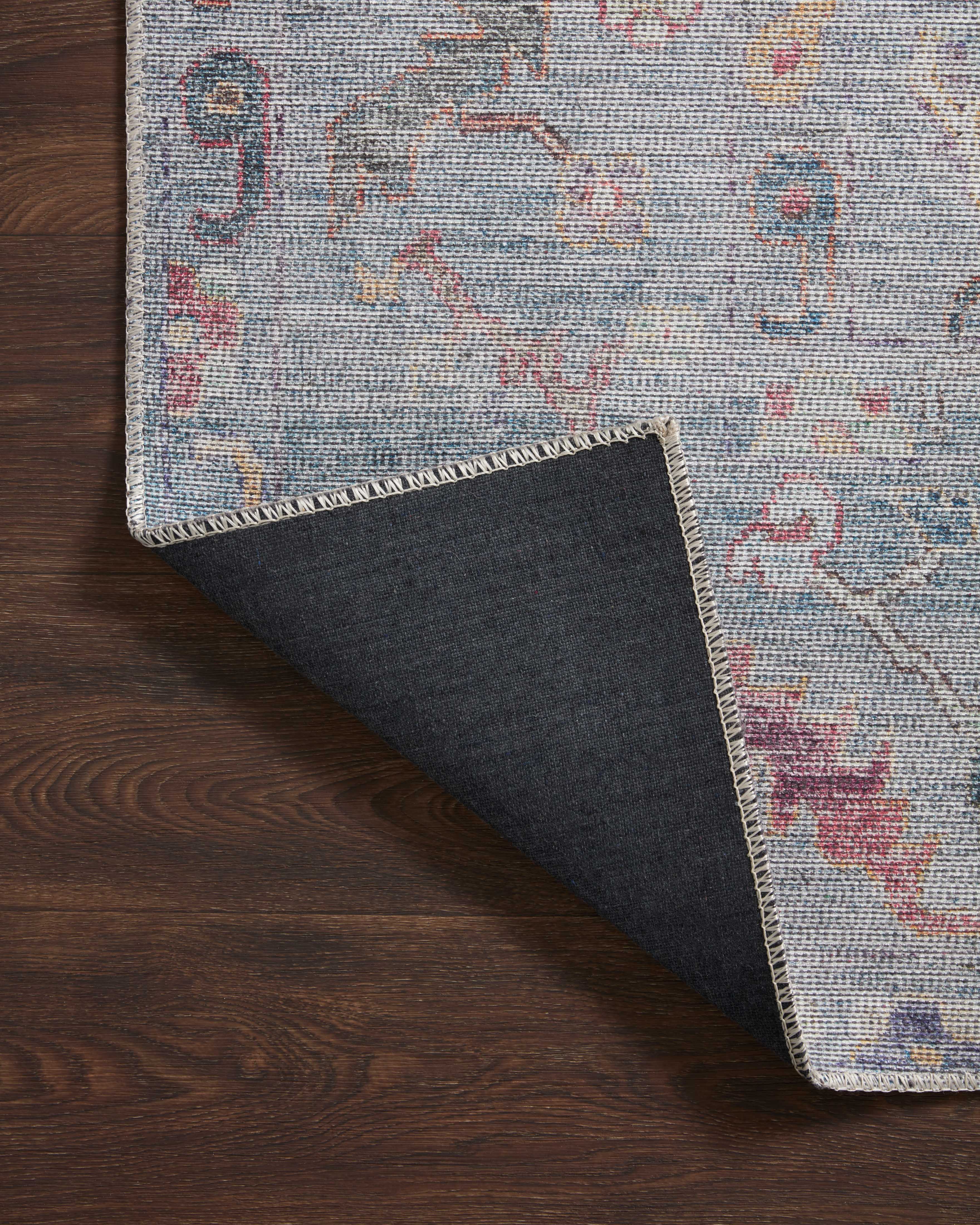 Loloi Elysium Denim / Multi Rug RUGS - synthetic Loloi