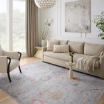 Loloi Elysium Silver / Multi Rug RUGS - synthetic Loloi