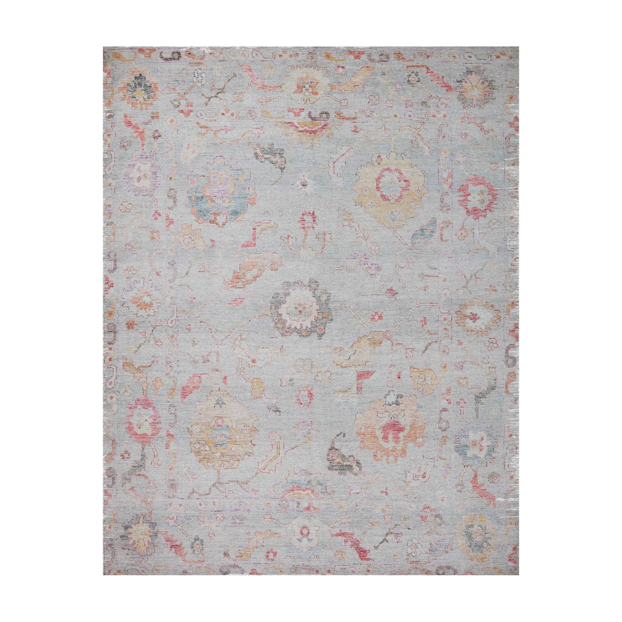 Loloi Elysium Silver / Multi Rug RUGS - synthetic Loloi 18" x 18"