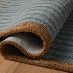 Chris Loves Julia x Loloi Emmeline Denim / Bronze Rug - Rug & Weave