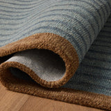 Chris Loves Julia x Loloi Emmeline Denim / Bronze Rug - Rug & Weave