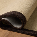 Chris Loves Julia x Loloi Emmeline Linen / Espresso Rug - Rug & Weave