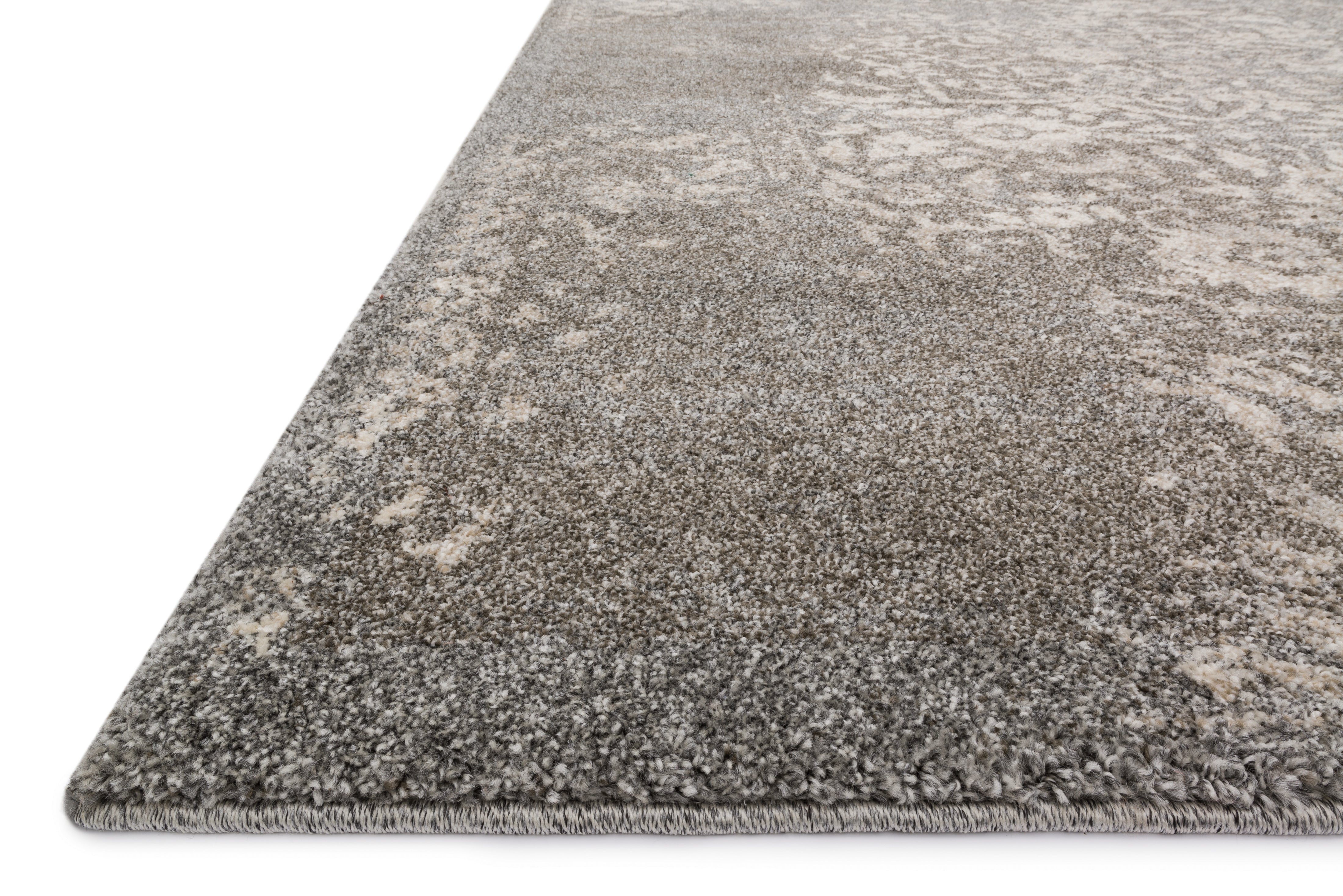 Loloi Emory Charcoal / Ivory Rug RUGS - synthetic Loloi