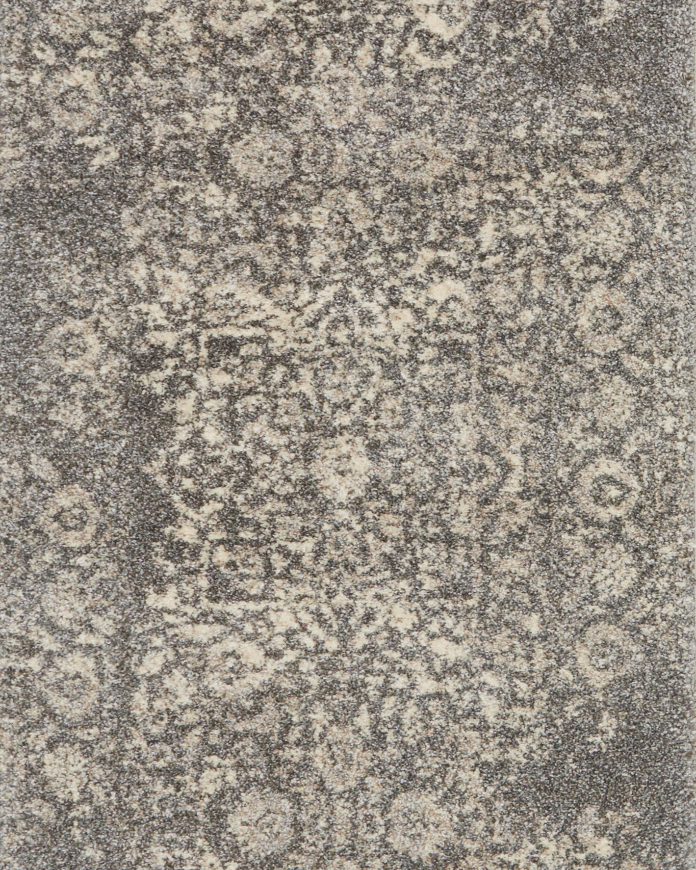 Loloi Emory Charcoal / Ivory Rug RUGS - synthetic Loloi