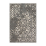 Loloi Emory Charcoal / Ivory Rug RUGS - synthetic Loloi 2'5" x 7'7"