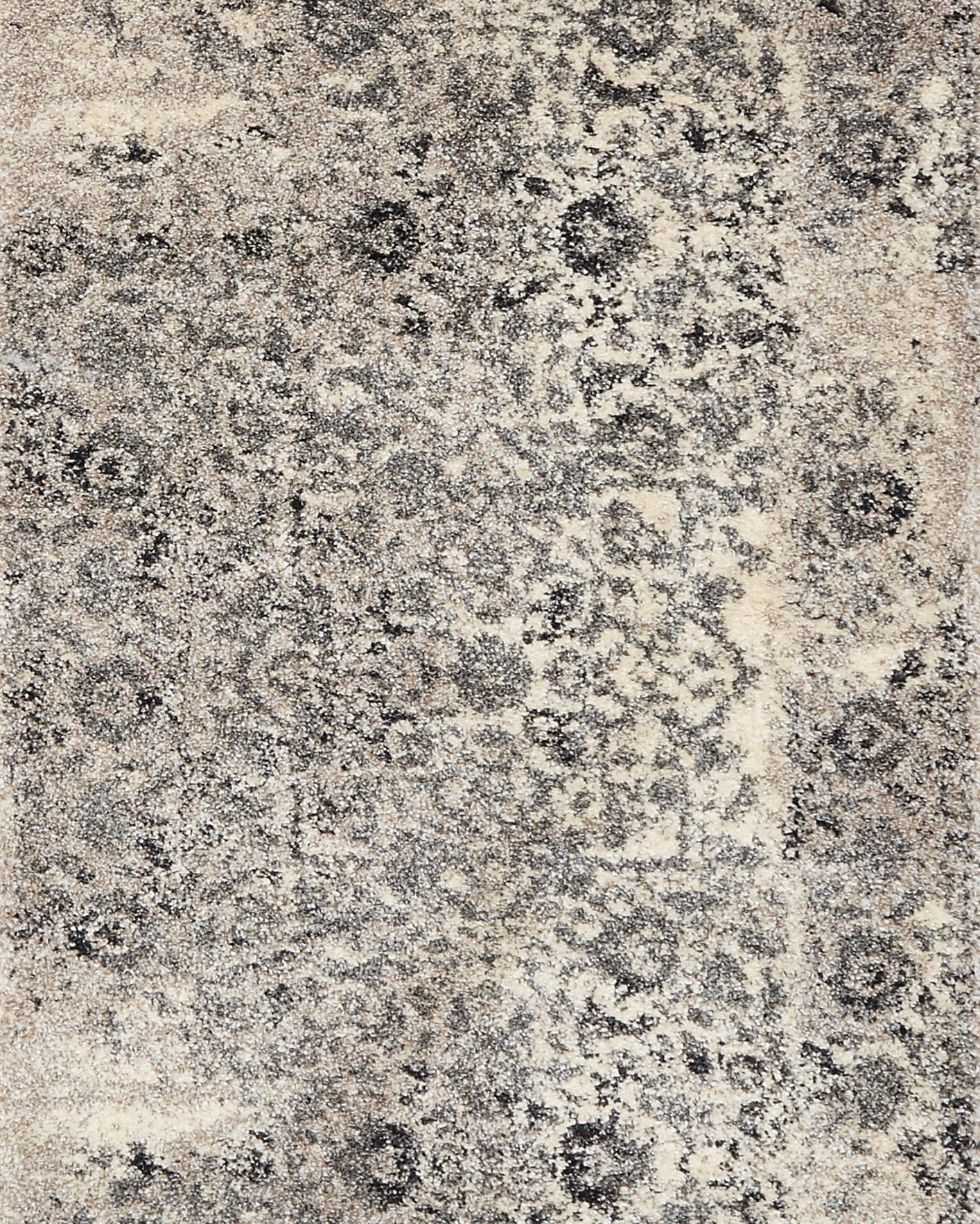 Loloi Emory Ivory / Charcoal Rug RUGS - synthetic Loloi