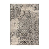 Loloi Emory Ivory / Charcoal Rug RUGS - synthetic Loloi 5'3" x 7'7"